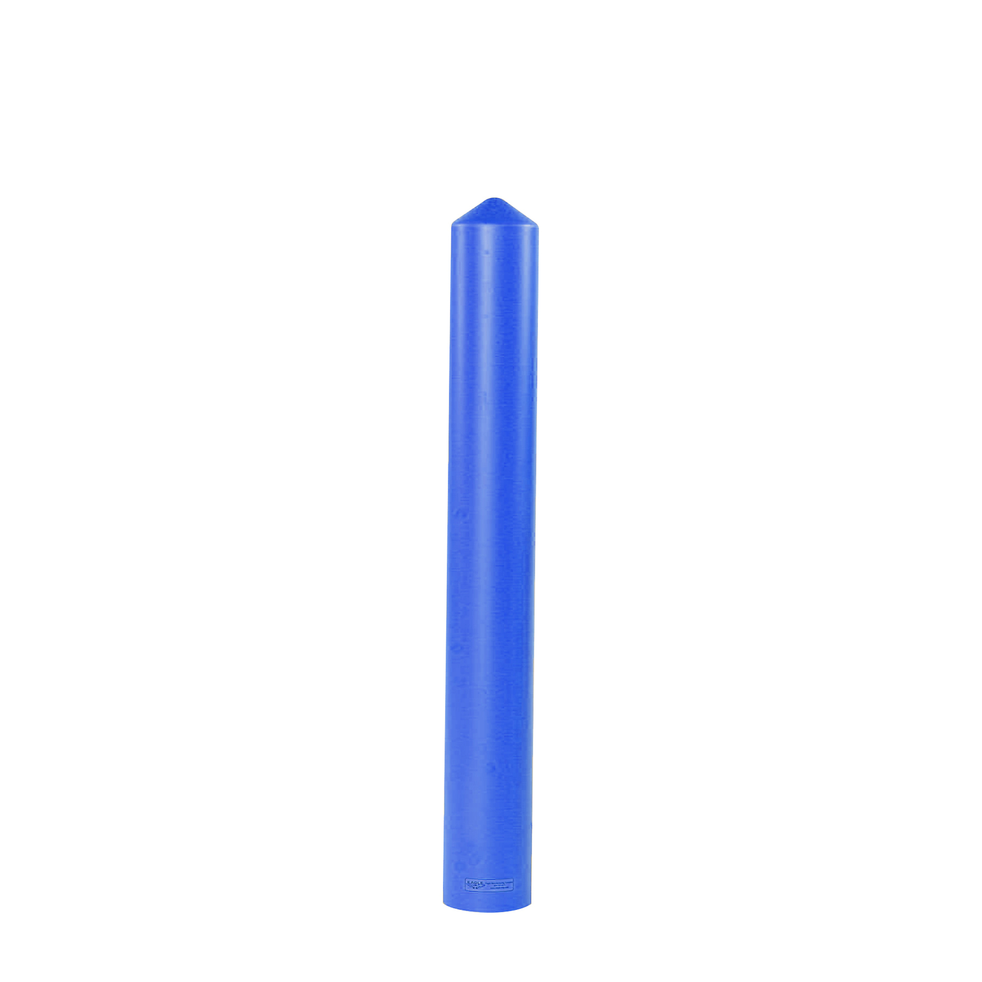 Eagle Smooth Bollard Cover — 4in. x 56in., Blue, Model# 1735BL